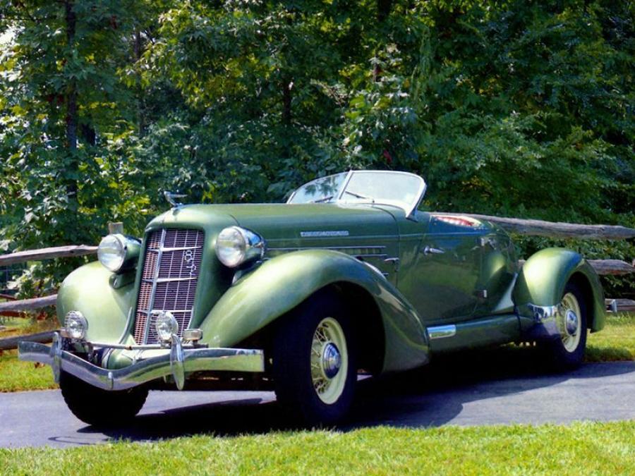  Auburn 852 SC Dual Ratio Speedster 1936 года  (фото 4 из 48)
